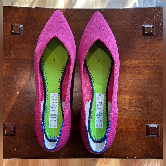 Rothy’s Berry Points size 10 - Picture 3 of 4